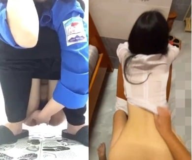 loira desesperada chupando e degurando porra no boquete improvisado