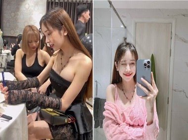 Thien y มีงานอดิเรกของการแสดงสดที่แสดงผีเสื้อ